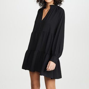 NWOT - Amanda Uprichard Saffron Dress, Black, size Large